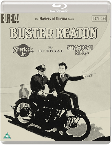 Buster Keaton 3 Films Sherlock Jr The General And Steamboat Bill Jr Eureka
